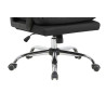 Chaise de bureau DOUCEUR en simili cuir