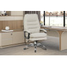 Chaise de bureau DOUCEUR en simili cuir