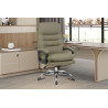 Chaise de bureau DOUCEUR en simili cuir