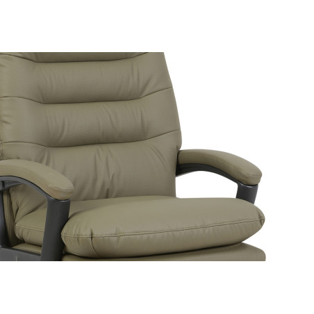 Chaise de bureau DOUCEUR en simili cuir
