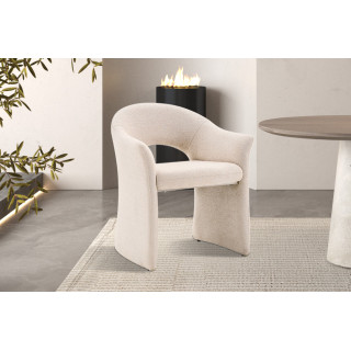 Chaise CHARMILLE en tissu