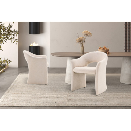 Chaise CHARMILLE en tissu