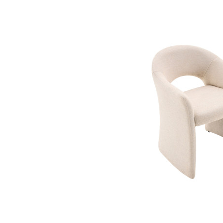 Chaise CHARMILLE en tissu