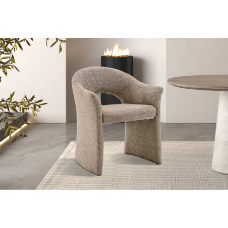 Chaise CHARMILLE en tissu