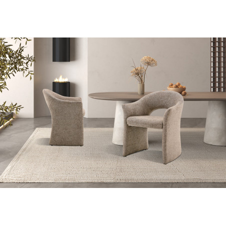 Chaise CHARMILLE en tissu