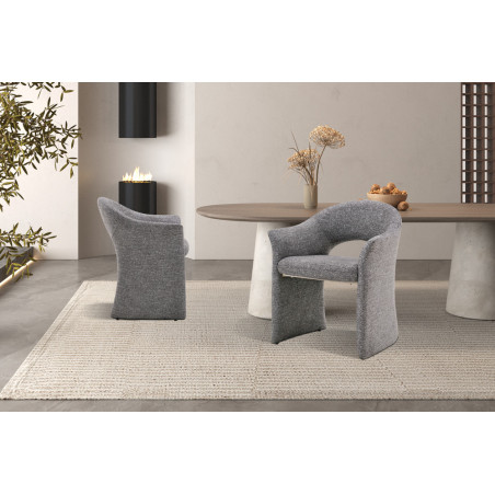 Chaise CHARMILLE en tissu