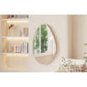 Miroir 80 x 50 cm RAMURE en décor chêne vieilli
