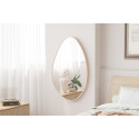 Miroir 80 x 50 cm ROMARIN en décor chêne vieilli