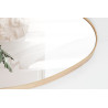 Miroir 80 x 50 cm ROMARIN en décor chêne vieilli
