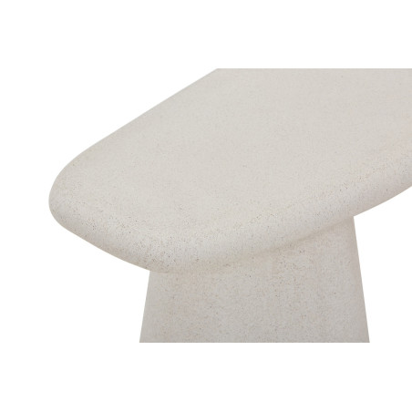 Meuble TV 160 cm FALAISE aux formes organiques effet ciment