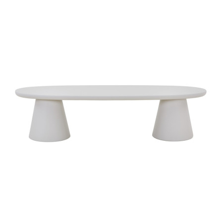 Meuble TV 160 cm TERRACINA effet ciment écru
