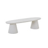 Meuble TV 160 cm TERRACINA effet ciment écru