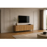 Meuble TV 170 cm KUMO en décor chêne naturel