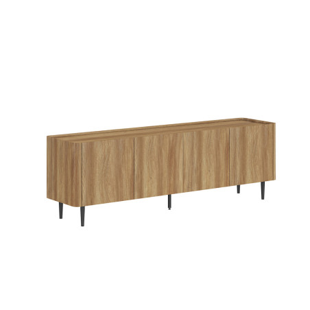 Meuble TV 170 cm KUMO en décor chêne naturel
