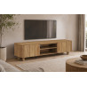 Meuble TV 170 cm MARELLE en décor chêne naturel