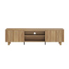 Meuble TV 170 cm MARELLE en décor chêne naturel