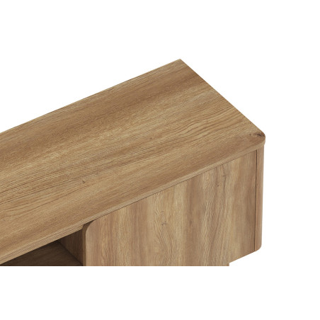 Meuble TV 170 cm MARELLE en décor chêne naturel