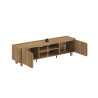 Meuble TV 170 cm MARELLE en décor chêne naturel