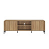 Meuble TV 170 cm FLORALIE en décor chêne naturel