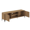 Meuble TV 170 cm FLORALIE en décor chêne naturel