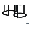 Set de 3 tables d'appoint PRALINE en manguier massif