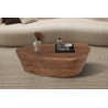 Table basse 107 x 78 cm EBENE en manguier massif