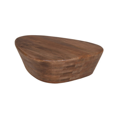 Table basse 107 x 78 cm EBENE en manguier massif