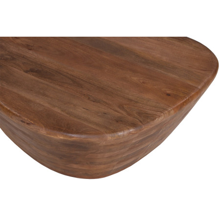Table basse 107 x 78 cm EBENE en manguier massif
