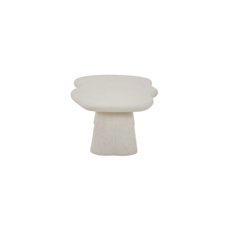 Table basse aux formes organiques 130 cm FALAISE effet ciment