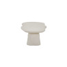 Table basse aux formes organiques 130 cm FALAISE effet ciment