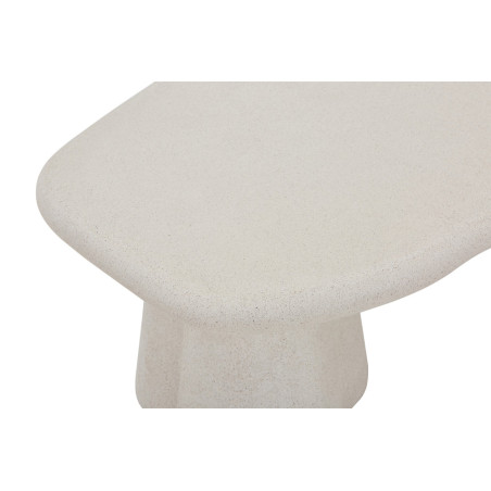 Table basse aux formes organiques 130 cm FALAISE effet ciment