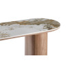 Console 120 cm EVIANE plateau en pierre frittée