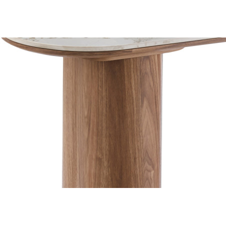 Console 120 cm EVIANE plateau en pierre frittée