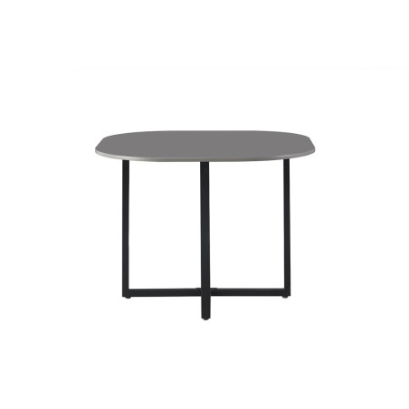 Ensemble table et chaises 100-68 x 100-50 cm ESCALE en décor gris
