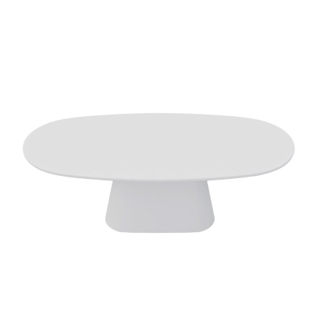 Table à manger ovale 220 cm TERRACINA effet ciment