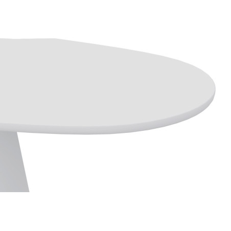 Table à manger ovale 220 cm TERRACINA effet ciment