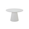 Table à manger ronde 120 cm TERRACINA effet ciment