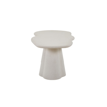 Table à manger aux formes organiques 220 cm FALAISE effet ciment