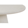 Table à manger ronde 120 cm FALAISE effet ciment