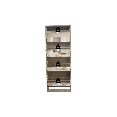 Meuble à chaussures 60,5 cm MESA 4 tiroirs
