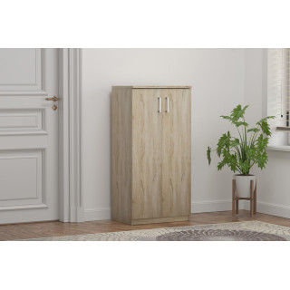 Meuble à chaussures 60 cm MOKA 2 portes