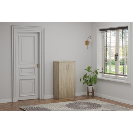 Meuble à chaussures 60 cm MOKA 2 portes