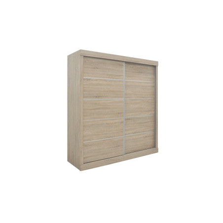 Armoire 182,5 cm MISTRAL 2 portes coulissantes