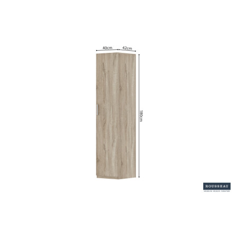 Armoire de rangement 40 cm MISTRAL 1 porte
