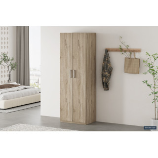 Armoire de rangement 60 cm MISTRAL 2 portes