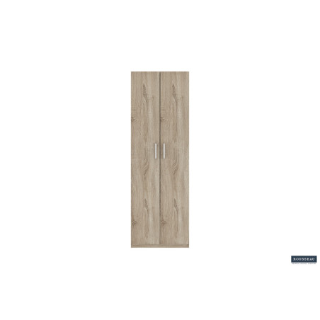 Armoire de rangement 60 cm MISTRAL 2 portes