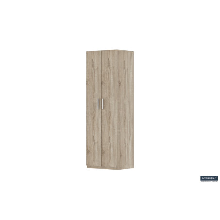 Armoire de rangement 60 cm MISTRAL 2 portes