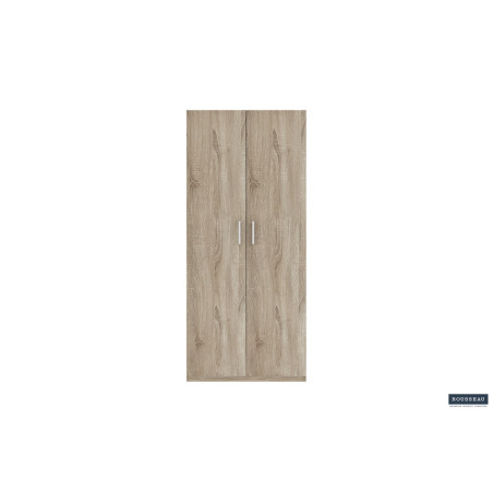 Armoire de rangement 80 cm MISTRAL 2 portes