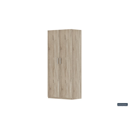 Armoire de rangement 80 cm MISTRAL 2 portes
