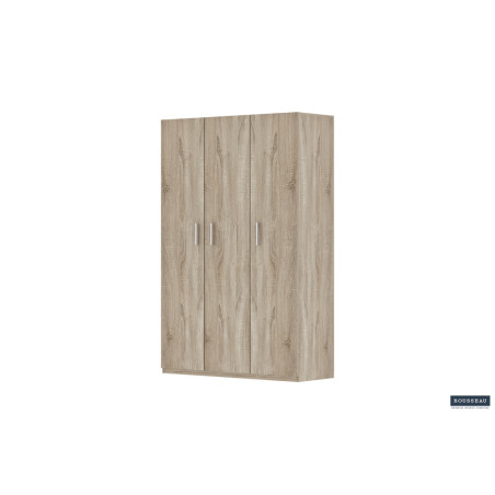 Armoire de rangement 120 cm MISTRAL 3 portes